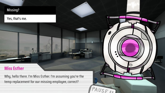 「Aperture Dating Simulator」