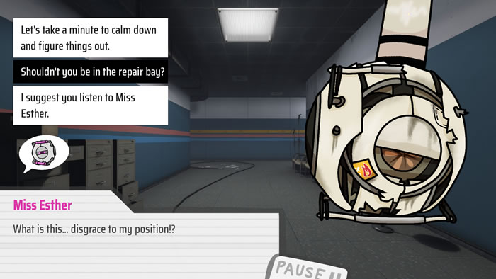 「Aperture Dating Simulator」