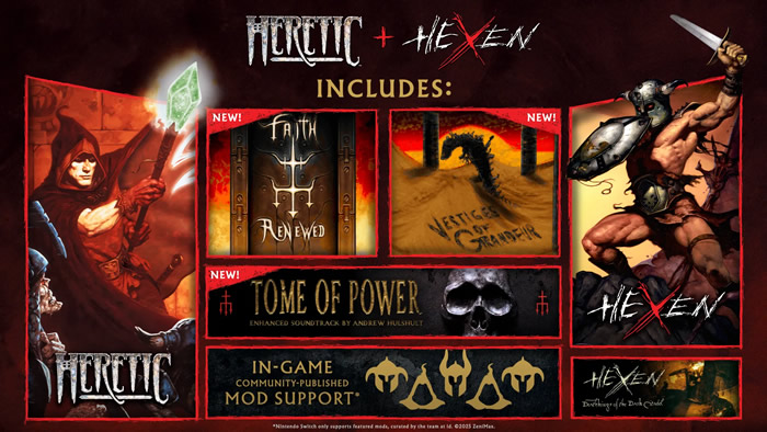「Heretic」「Hexen」