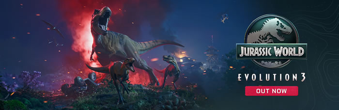 「Jurassic World Evolution 3」